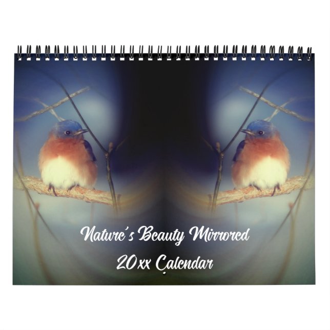 Nature's Beauty Mirrored Photography  Kalender (Titelbild)