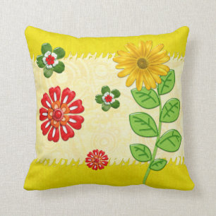 Natures Bounty Jeweled Kissen