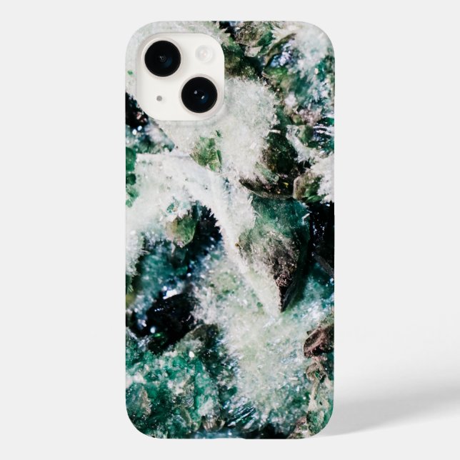 Natures Crystal Duet Case-Mate iPhone 14 Hülle (Rückseite)