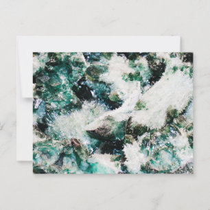 Natures Crystal Duet Postkarte
