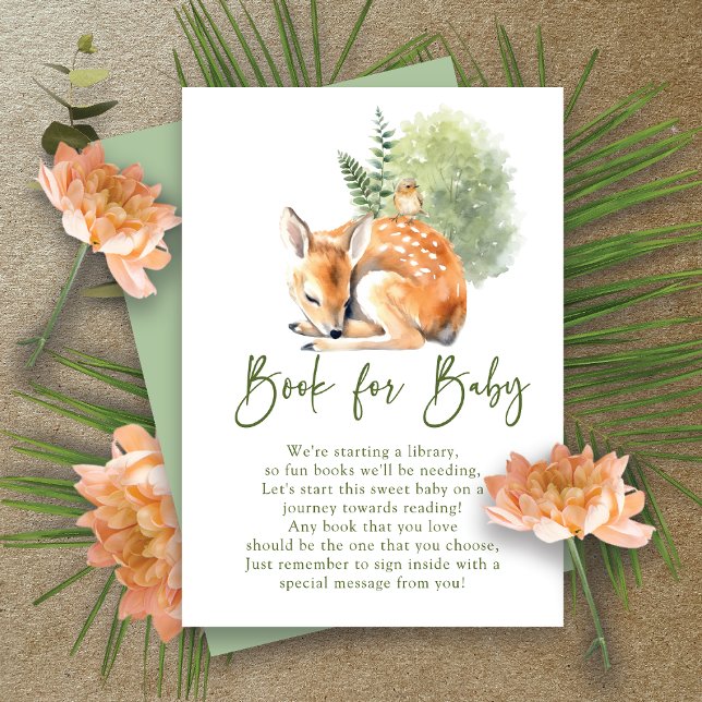 Nature's Delight Deer Book for Baby Begleitkarte (Von Creator hochgeladen)