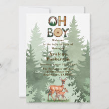 Nature's Expression: Oh Boy Baby Shower