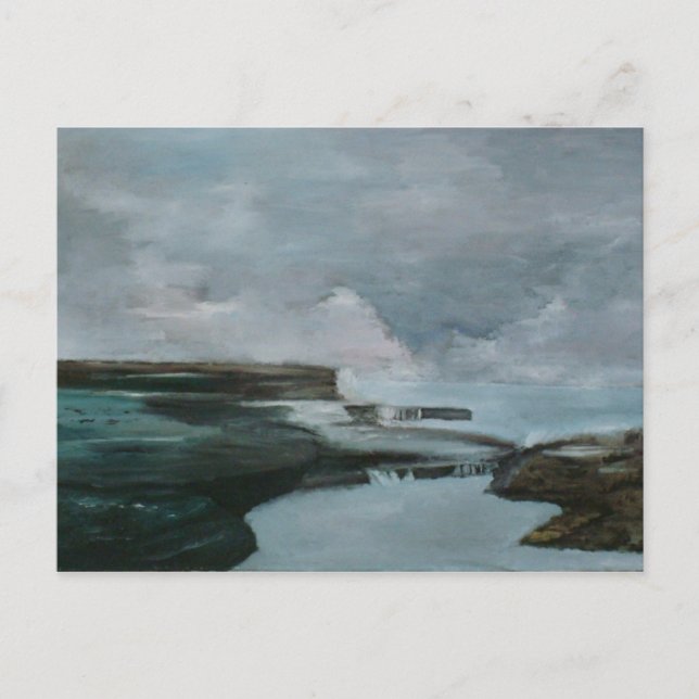 Natures Fury Postkarte (Vorderseite)