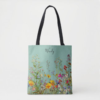 Nature's Garden Personalisiert Tote Bag Tasche