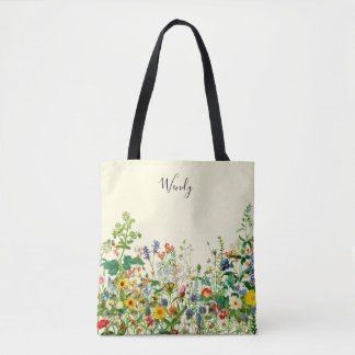 Nature's Garden Personalisiert Tote Bag Tasche