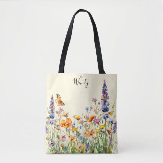 Nature's Garden Personalisiert Tote Bag Tasche