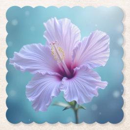 Nature's Grace: Lavender Hibiskus Beauty Untersetzer