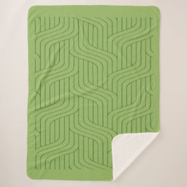 Nature's Green Geometric Lines  Sherpadecke