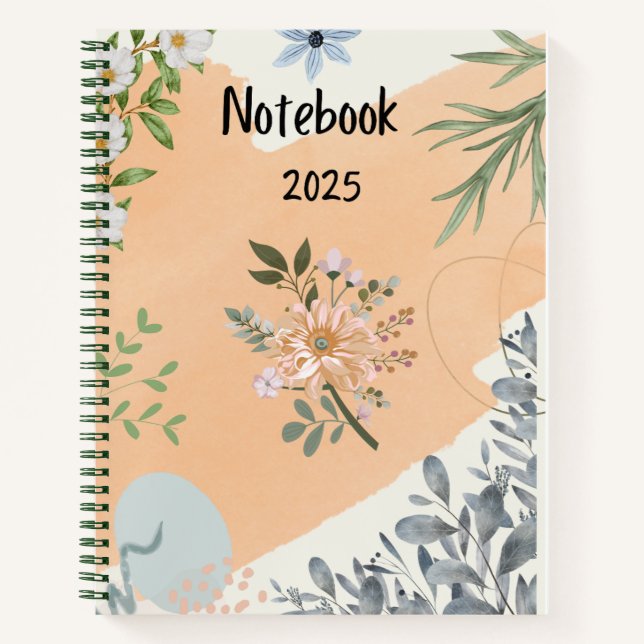 Nature's Notebook 2025 Notizbuch (Vorderseite)