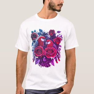 Nature's Rose Liebe - Elegante Herzstücke: T-Shirt