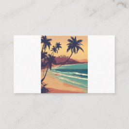 Nature's Serenity Canvas Print - ruhige Landschaft Visitenkarte