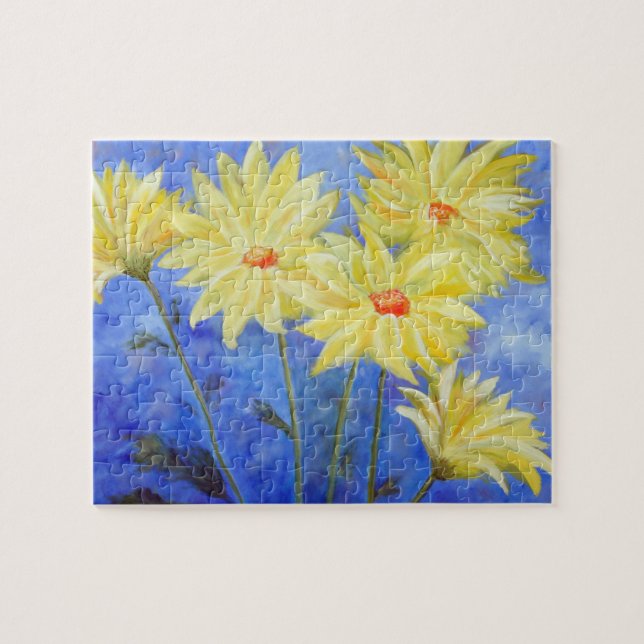 Nature's Sunshine - Gelbe Daisies (Horizontal)