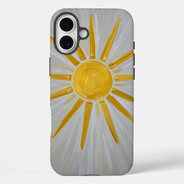 Nature's Touch: Leafy Green iPhone Case (Rückseite)