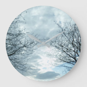 Natureuhr Große Wanduhr