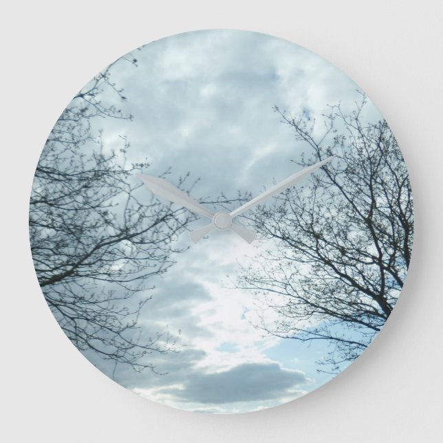 Natureuhr Große Wanduhr (Vorderseite)