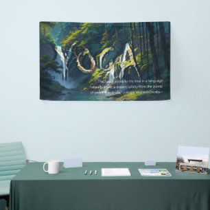 Naturewald YOGA Versteckte Text Reiki Master Quote Banner