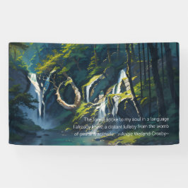 Naturewald YOGA Versteckte Text Reiki Master Quote Banner