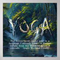 Naturewald YOGA Versteckte Text Reiki Master Quote