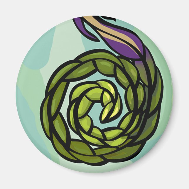 Naturfantasy-Rundmagnet 1 Magnet (Vorne)