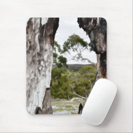 Naturfenster Mousepad