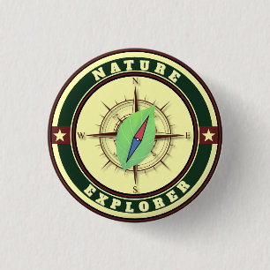Naturforscher-Abzeichen   Kinder Outdoor-Auszeichn Button