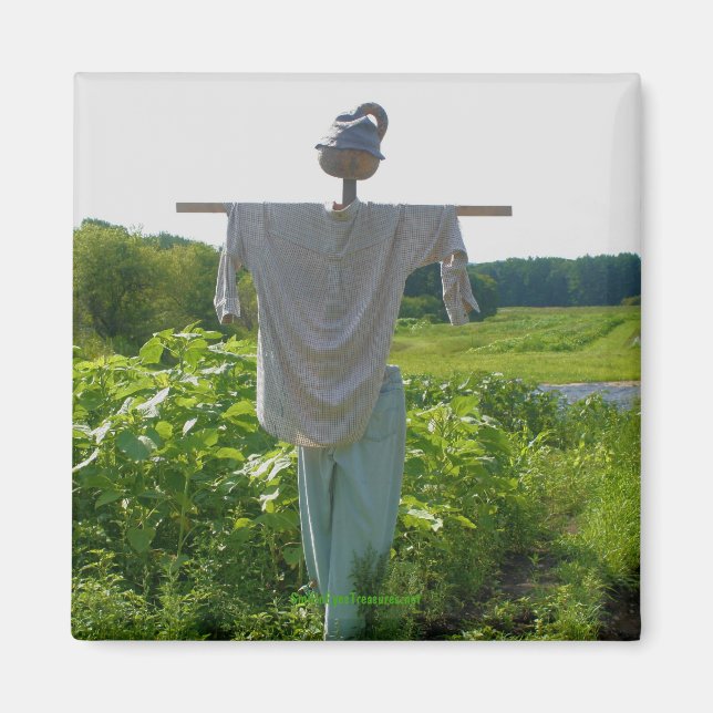 Naturfotografie Magnet Garden Scarecrow (Vorne)