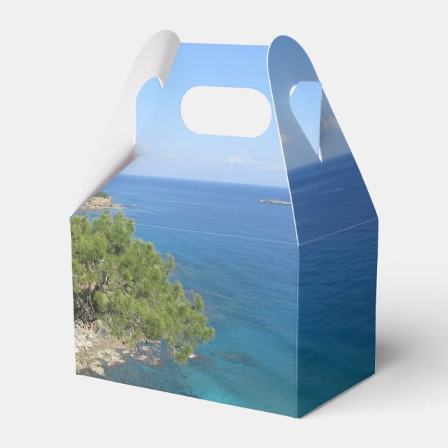 Naturfotografie Mediterranes Gebirge & Meer Geschenkschachtel (Vorderseite)