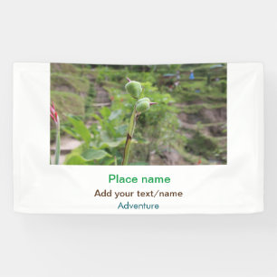 Naturfotografie Pflanze Beachvolleyball Name Banner