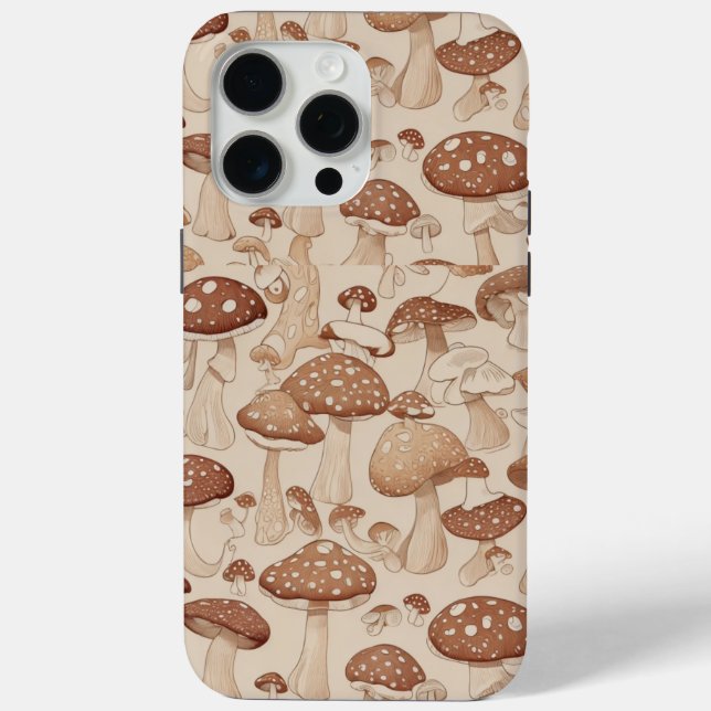 Naturfreude: Pilzwerk Case-Mate iPhone Hülle (Rückseite)