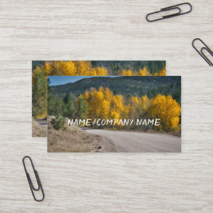 Naturgebirgslandschaft Visitenkarte