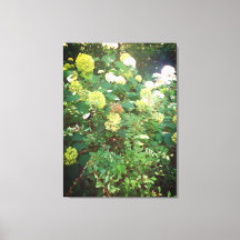 Naturgeschenke, gearbeitete Leinwand