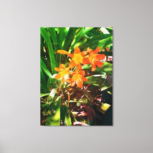 Naturgeschenke, gearbeitete Leinwand (Vorderseite)
