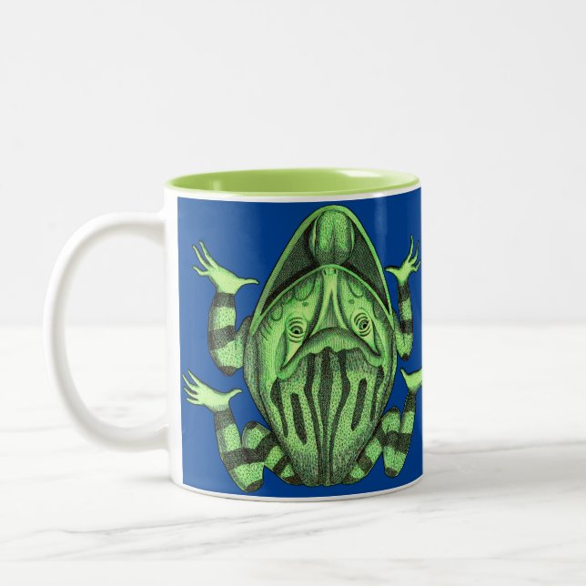 Naturgewehrte Reptilien Die Tasse des Toad Coffee (Links)