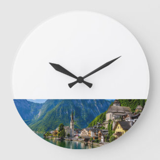 Naturinspirierte Wanduhr
