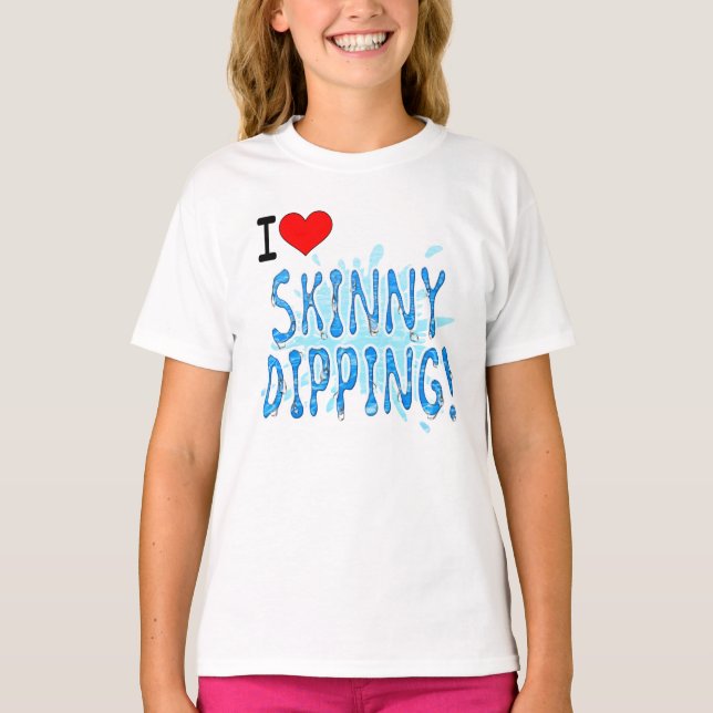 Naturist/Nudist, I Liebe T-Shirt (Vorderseite)