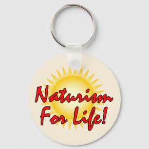 Naturisten - Naturismus für das Leben Schlüsselanhänger