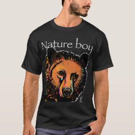 Naturjunge tragen Regenbogentiere T-Shirt