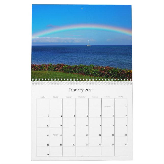 Naturkalender Kalender (Jan 2027)