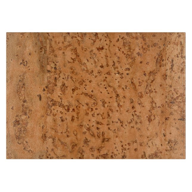 Naturkork-Blick-Holz-Korn Schneidebrett (Vorderseite)