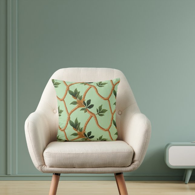 Naturkunde Rustikaler Laubengang Akzent Kissen (Von Creator hochgeladen)