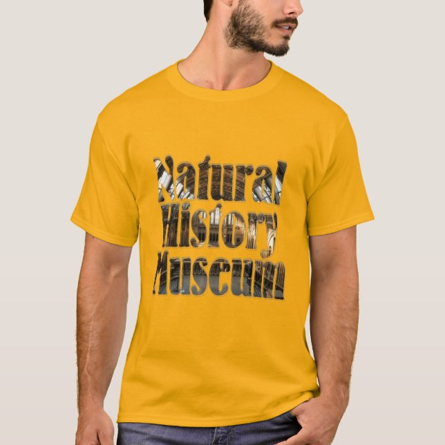 Naturkundemuseum T-Shirt (Vorderseite)
