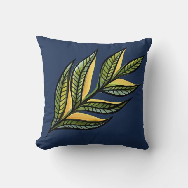 Naturkunstleaf-Design Kissen (Vorderseite)