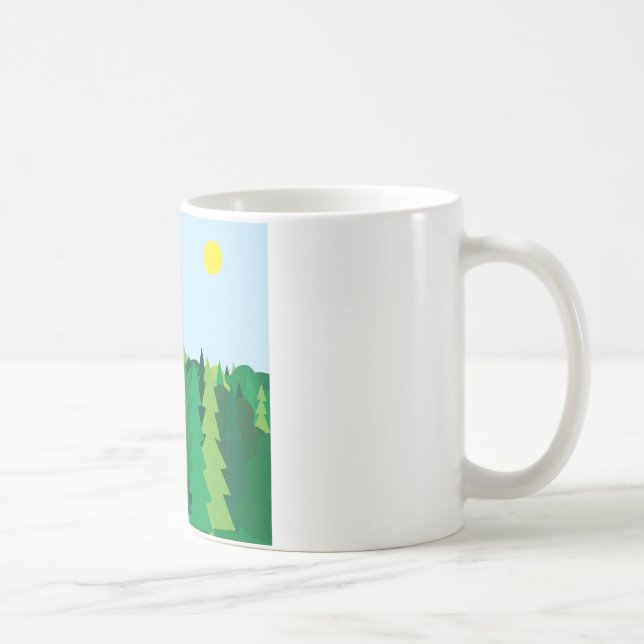 Naturlandschaft Kaffeetasse (Rechts)
