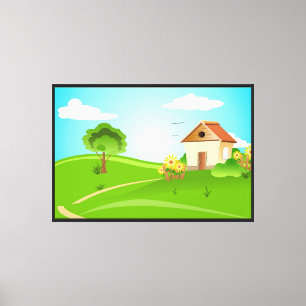 Naturlandschaft Kunstwerk Canvas Print Leinwanddruck