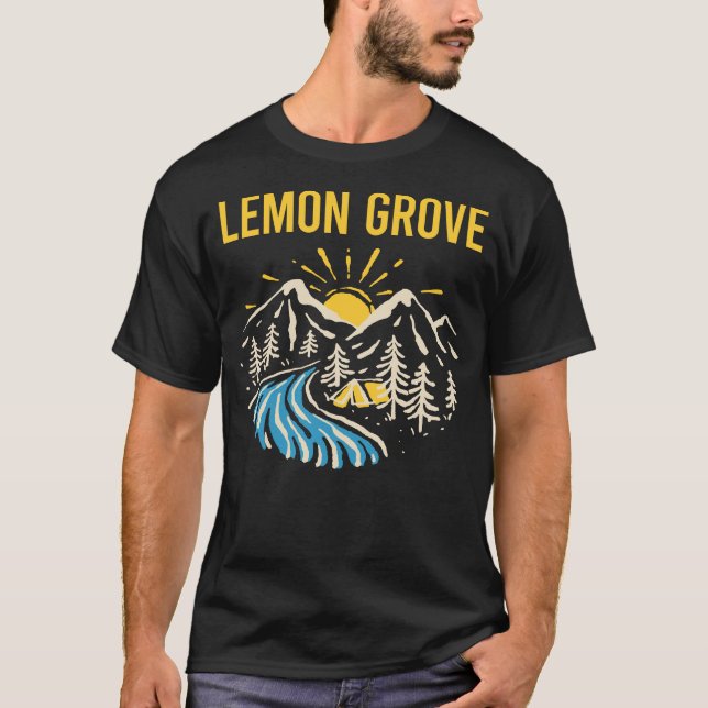 Naturlandschaft Lemon Grove T-Shirt (Vorderseite)