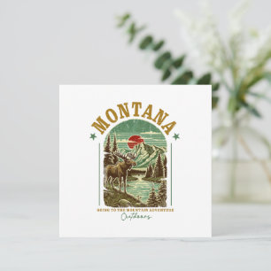 Naturlandschaft Montana - Wildnis, Berge, Fluss