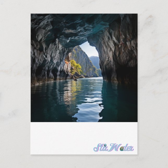 Naturlandschaft Postkarte (Vorderseite)