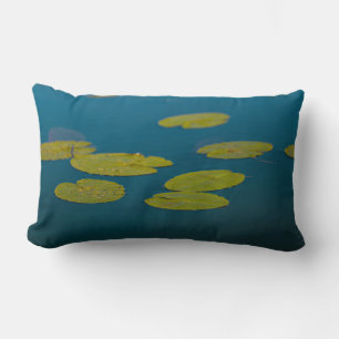 Naturlandschaft Wasserlilie Blätter Pond River Lendenkissen