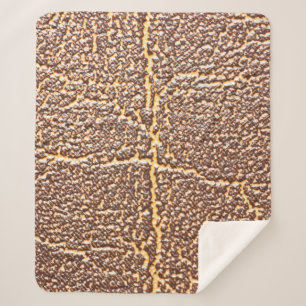 Naturlederbuchdecktextur abstrakt, alt, sherpadecke