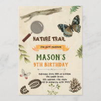 Naturlehrpfad - Einladung zum Geburtstag